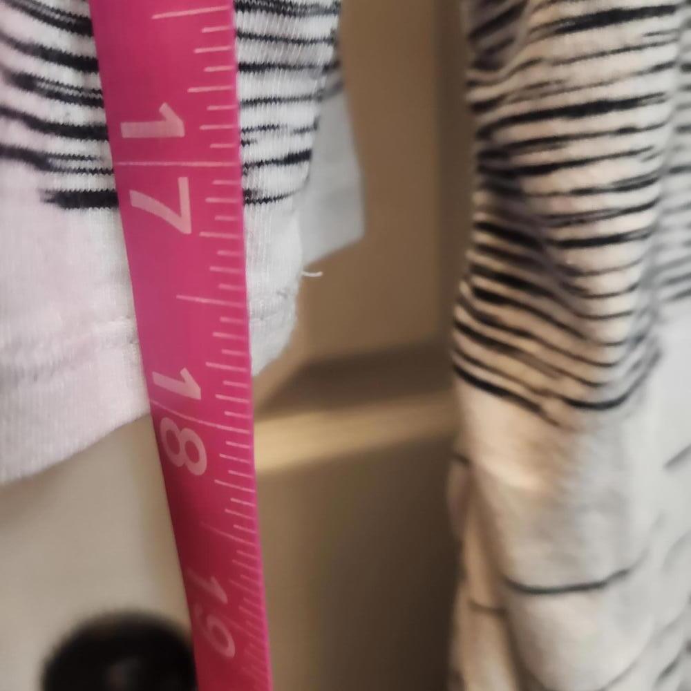 Athleta Comeback Striped Midi Dress Pima Cotton/Modal/Spandex size Large - Picture 4 of 9